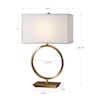 Uttermost Table Lamps Duara Circle Table Lamp