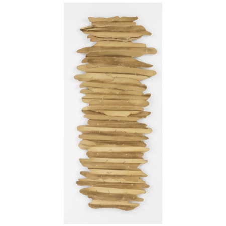 Lev White Metal Wall Decor