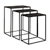 Uttermost Accent Furniture - Occasional Tables Coreene Iron Nesting Tables S/3