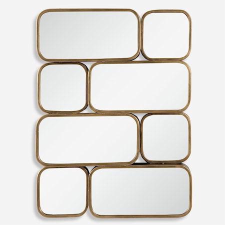 Canute Modern Gold Mirror