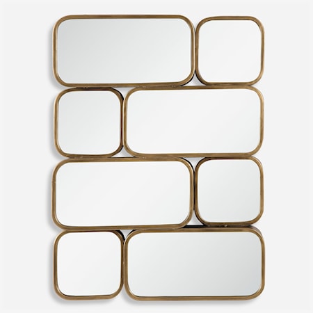 Canute Modern Gold Mirror