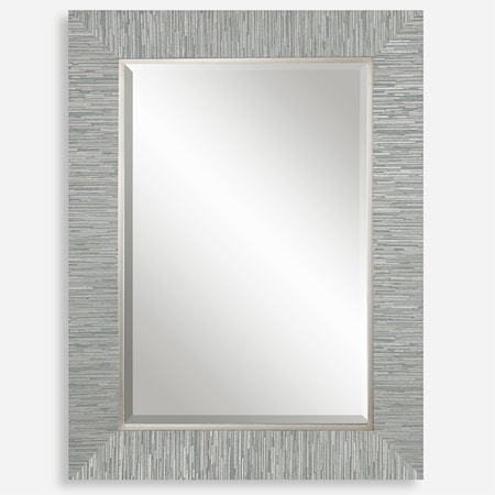 Belaya Gray Wood Mirror