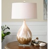 Uttermost Table Lamps Flavian Glazed Ceramic Lamp