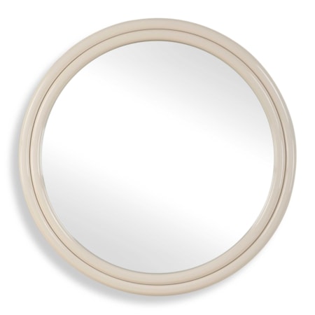Florian Warm White Round Mirror