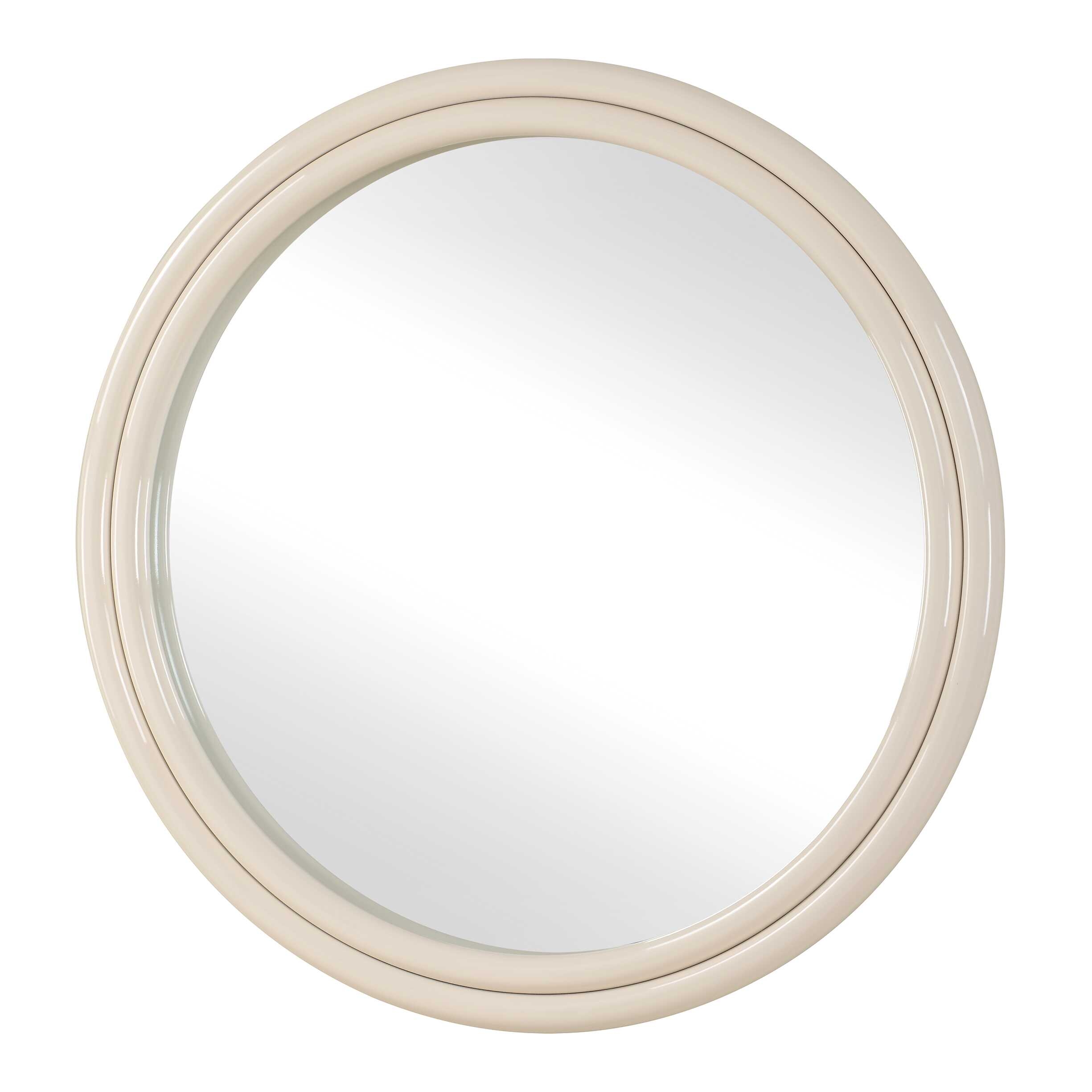 Florian Warm White Round Mirror
