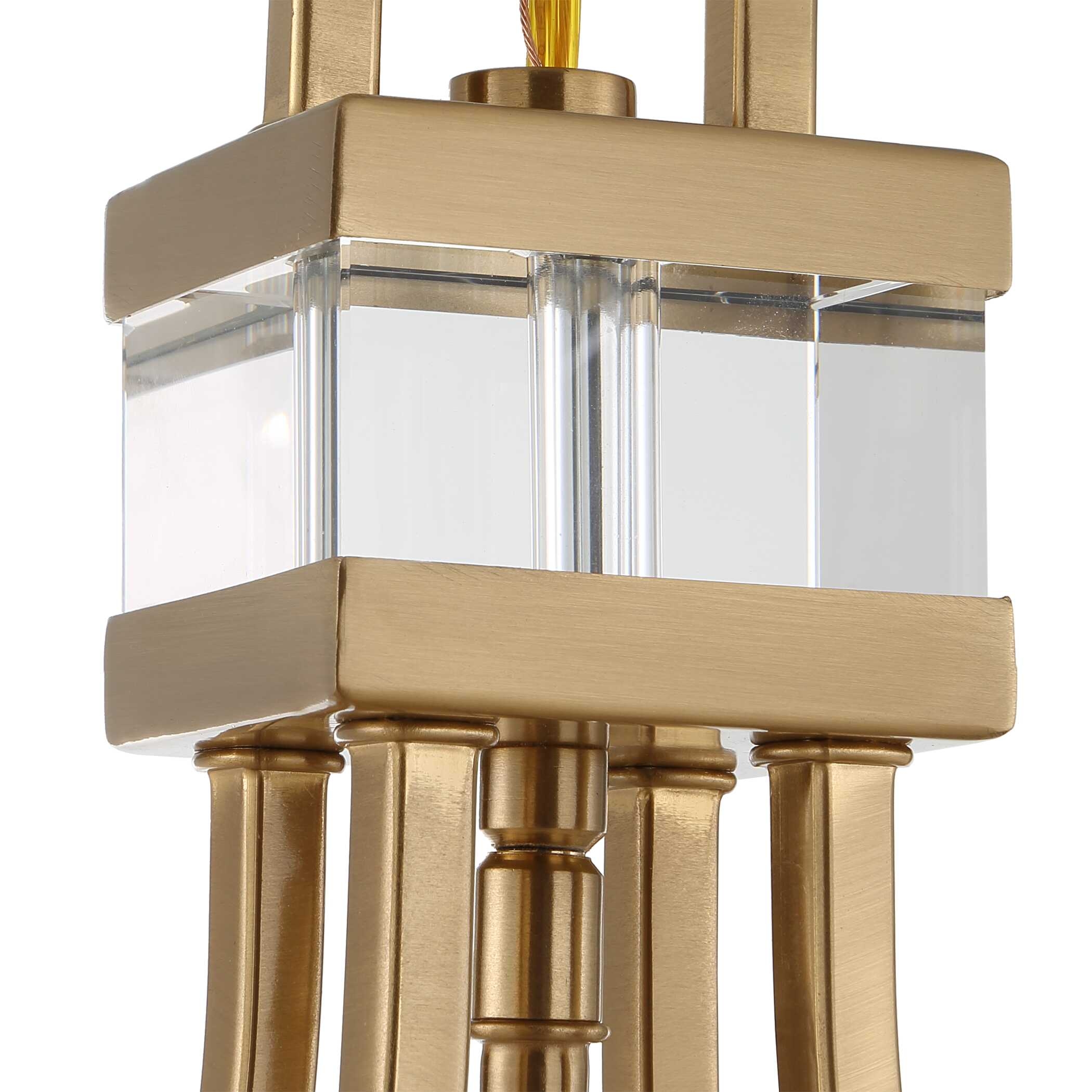 Uttermost Montreal Montreal 4 Light Brass Lantern Pendant
