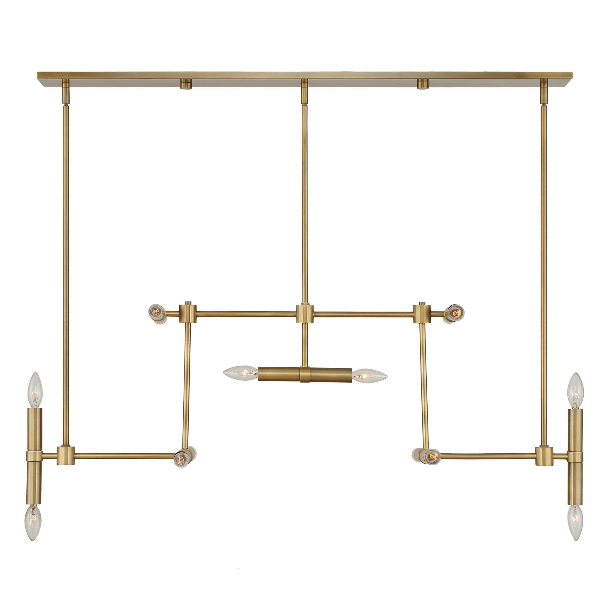 Uttermost Cadre Cadre 14 Light Modern Linear Pendant