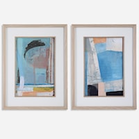 Contemporary Abstract Prints- Set of 2