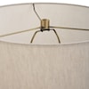 Uttermost Gravitas Gravitas Elegant Brass & Stone Lamp