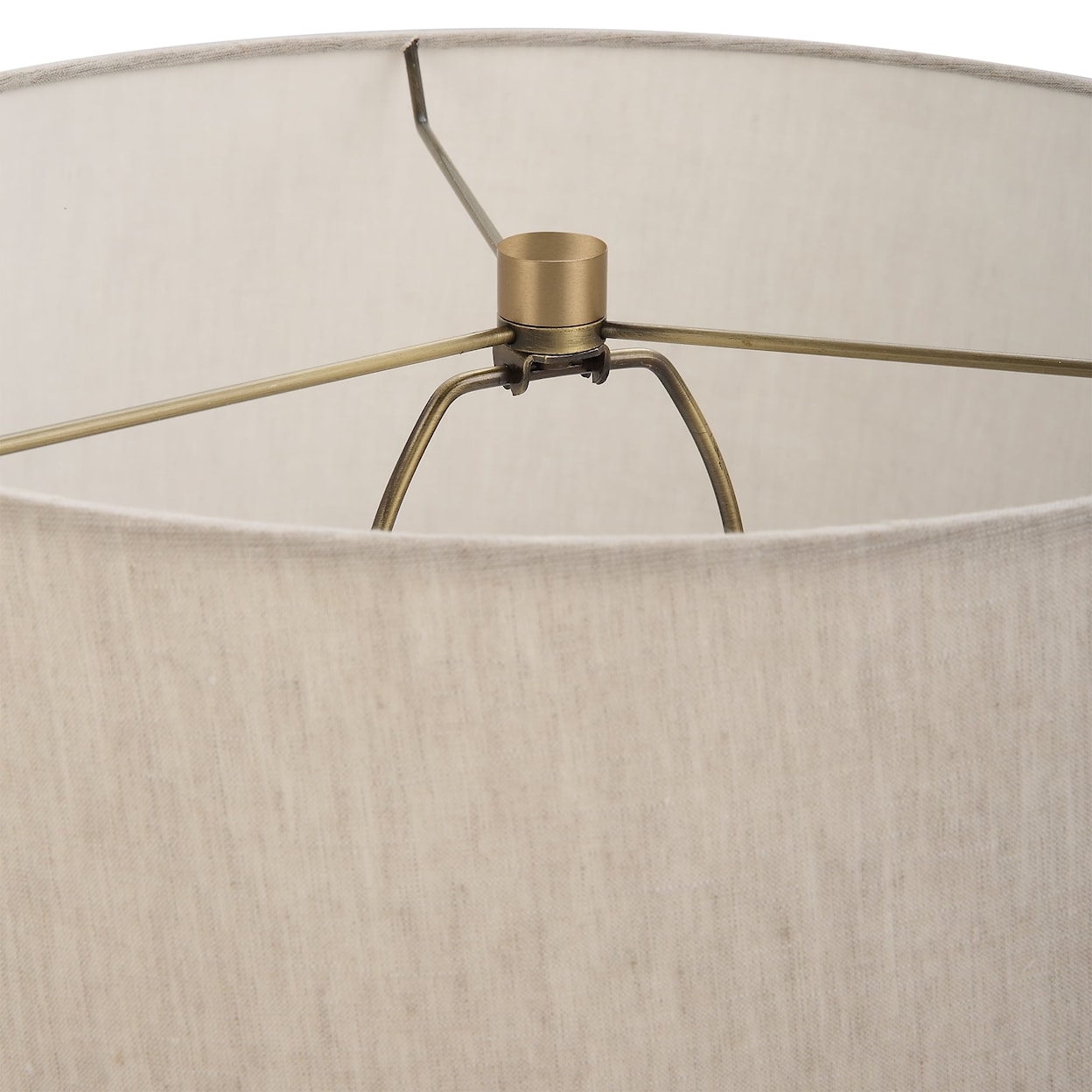 Uttermost Gravitas Gravitas Elegant Brass & Stone Lamp