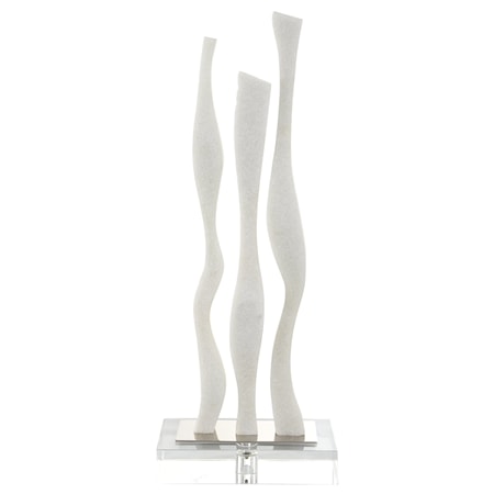 Gale White Marble Sculpture