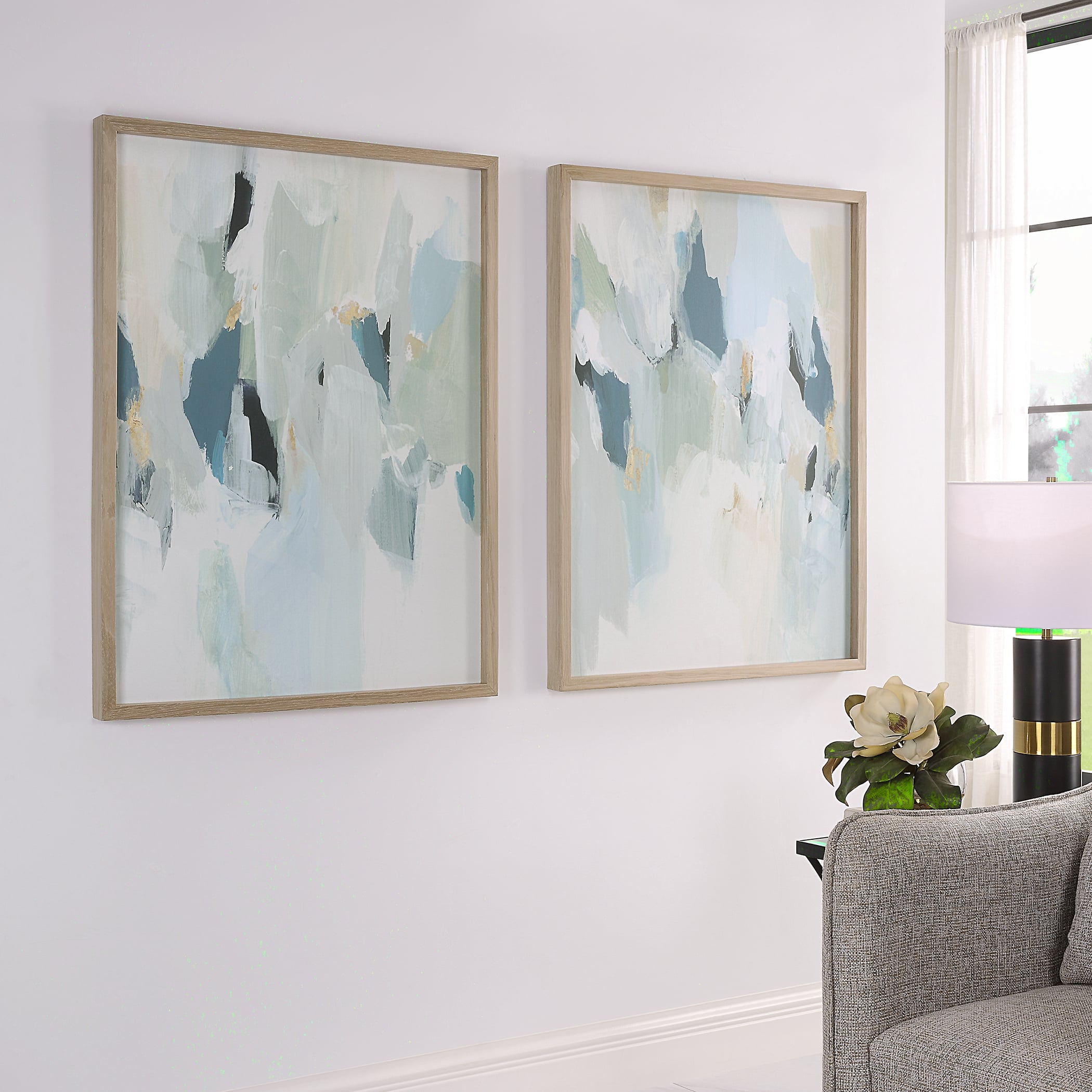 Abstract Framed Canvas Prints Set/2