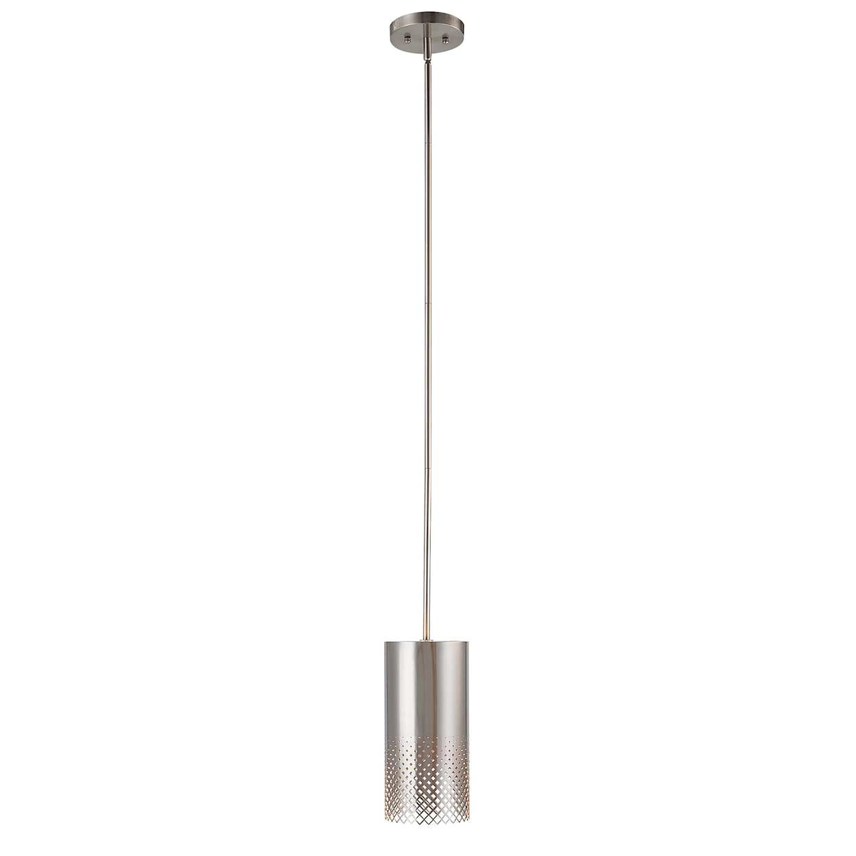 Uttermost Manheim Manheim 1 Light Nickel Cylinder Pendant