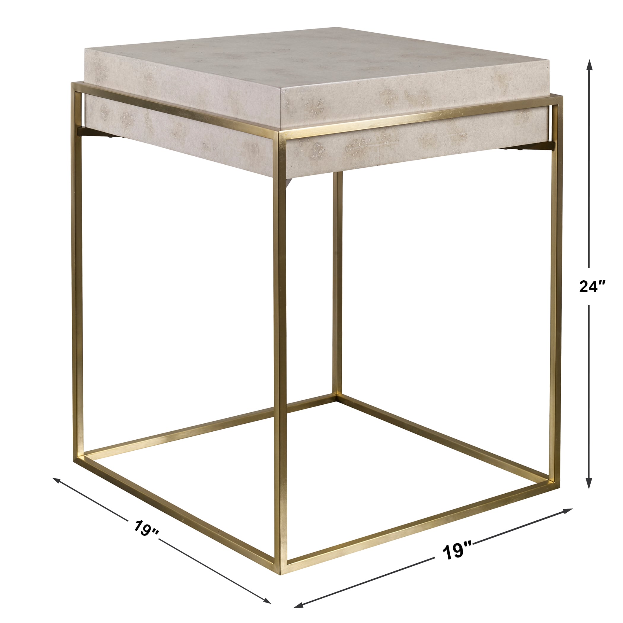 Uttermost Accent Furniture - Occasional Tables Inda Modern Accent Table