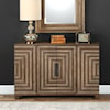 Uttermost Accent Furniture - Occasional Tables Layton Geometric Console Cabinet