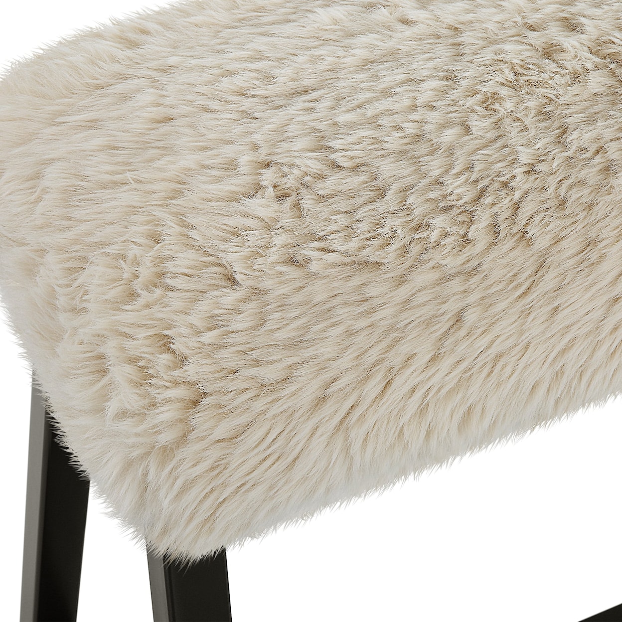 Uttermost Taupo Taupo Sheepskin Bench