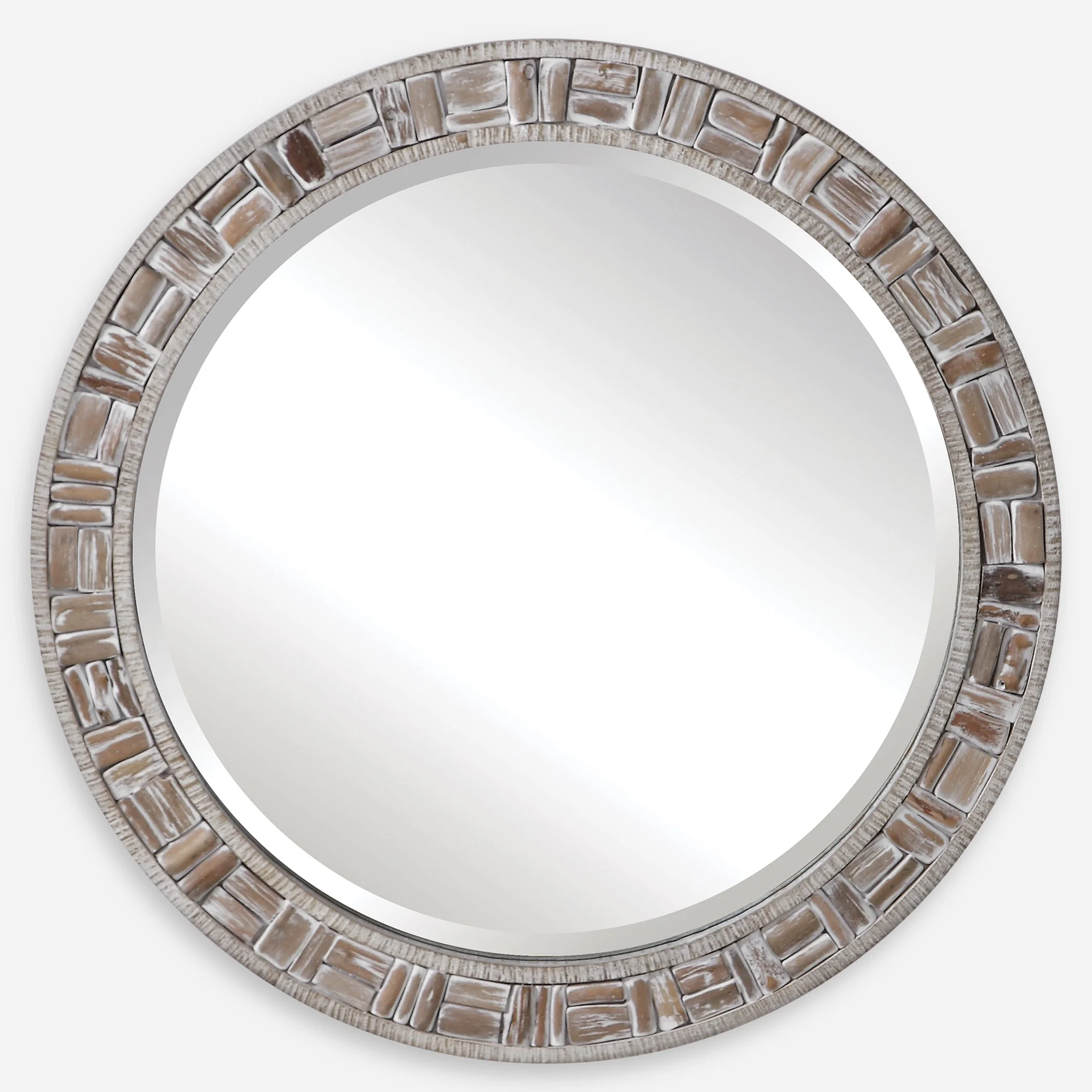 Uttermost Mirrors Round 09576 Del Mar Round Mirror Wayside