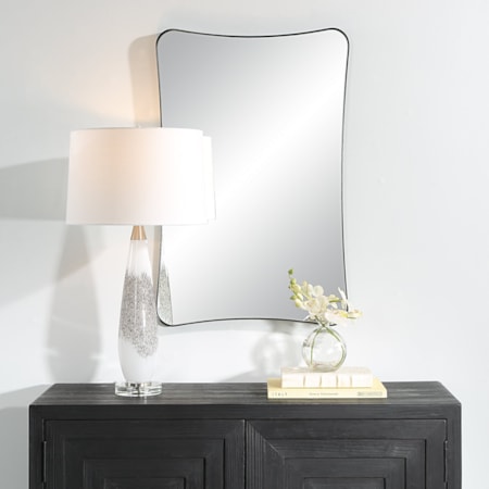 Loudon Black Vanity Mirror