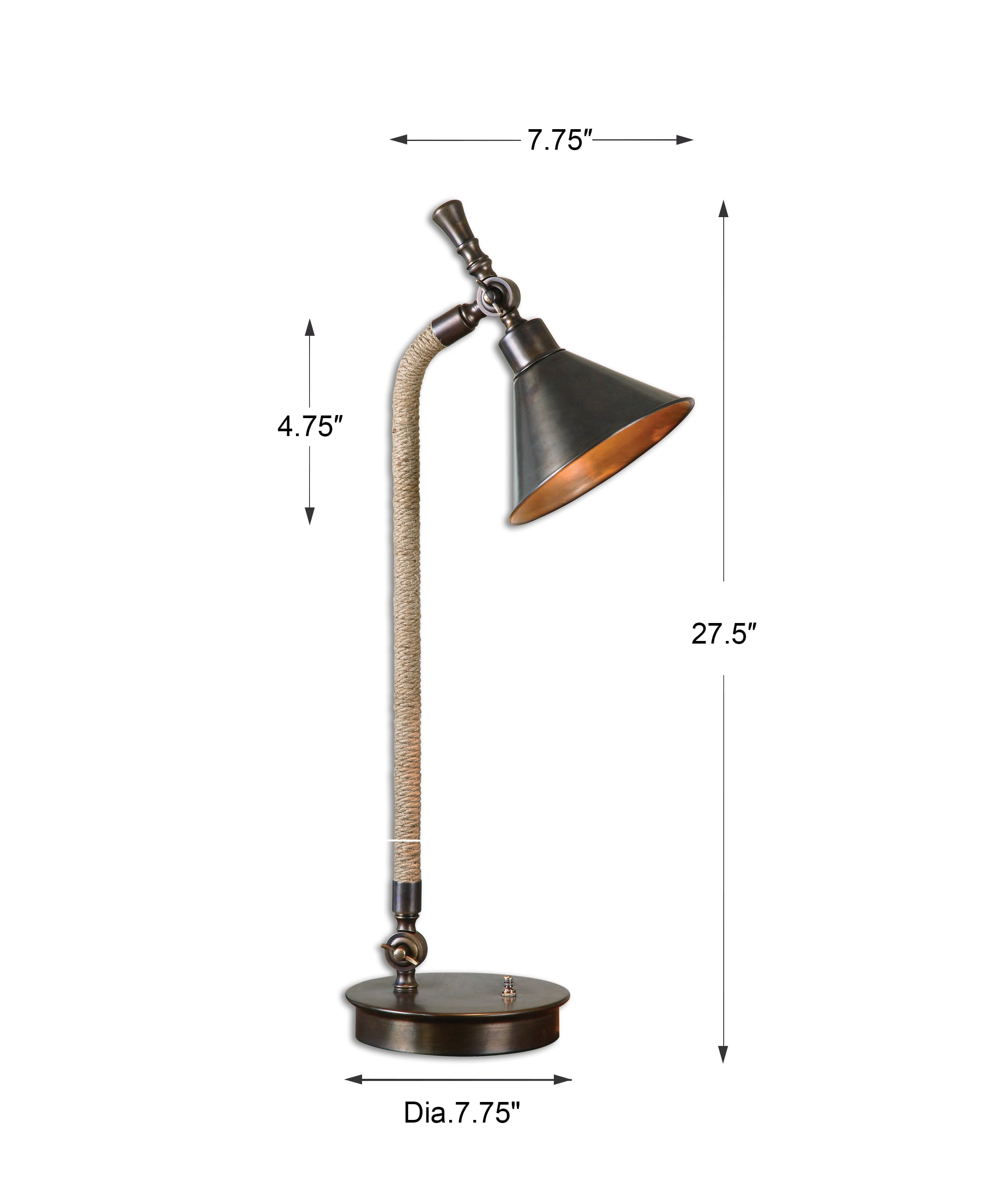 uttermost duvall task lamp