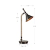 Uttermost Desk Lamps Duvall Task Lamp