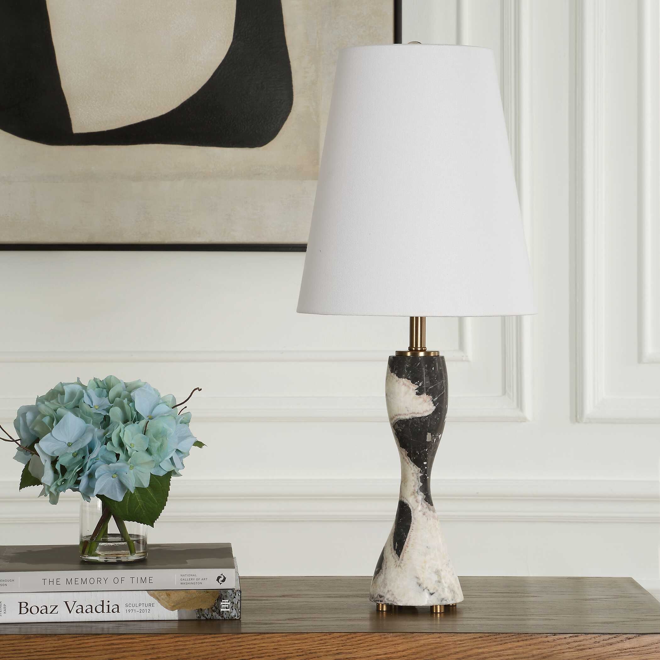 Marcela Panda Marble Buffet Lamp