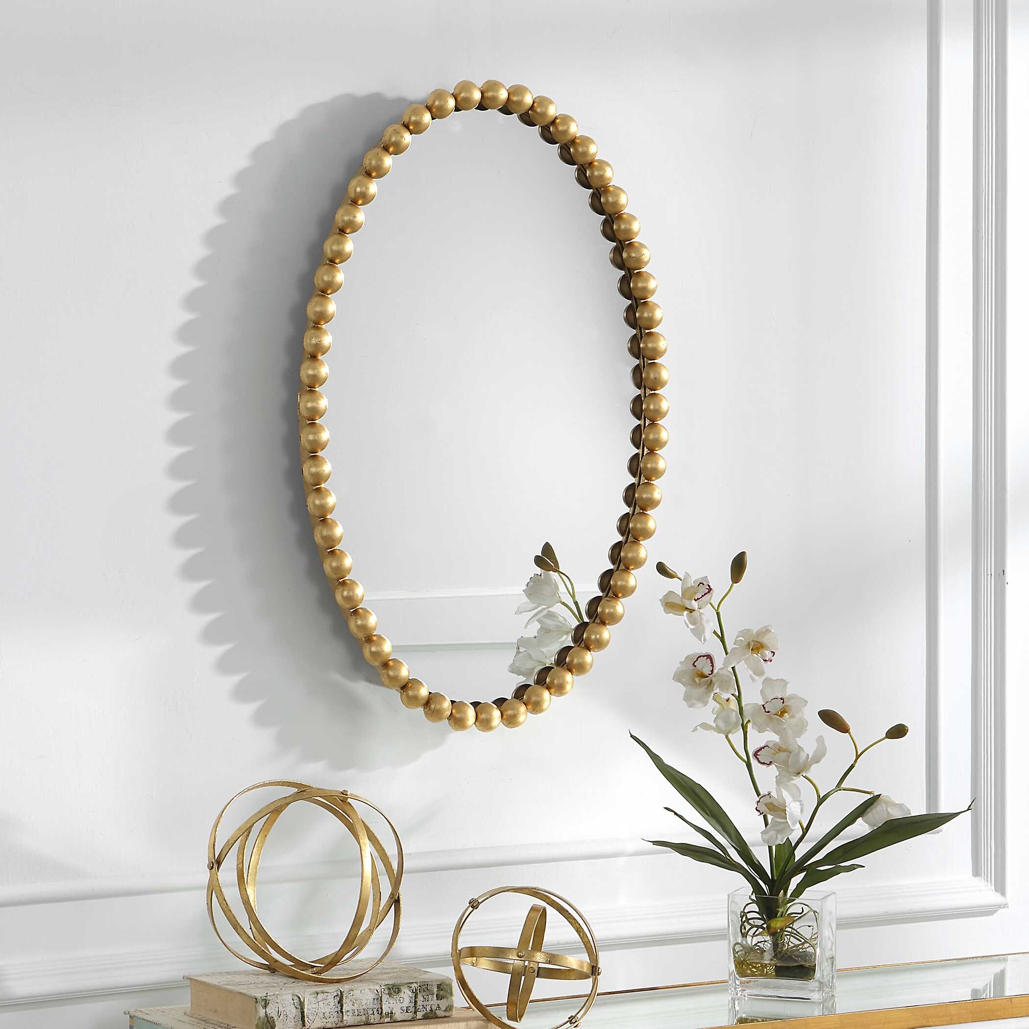 Uttermost Serna Serna Gold Oval Mirror
