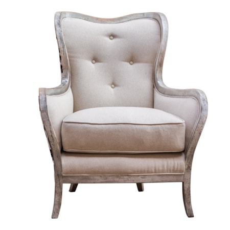 Chalina High Back Arm Chair