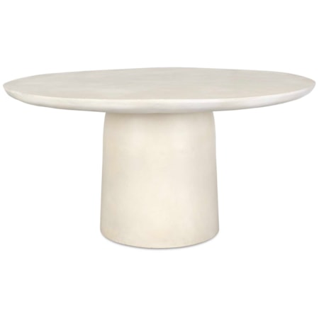 Madrone Warm White Outdoor Dining Table