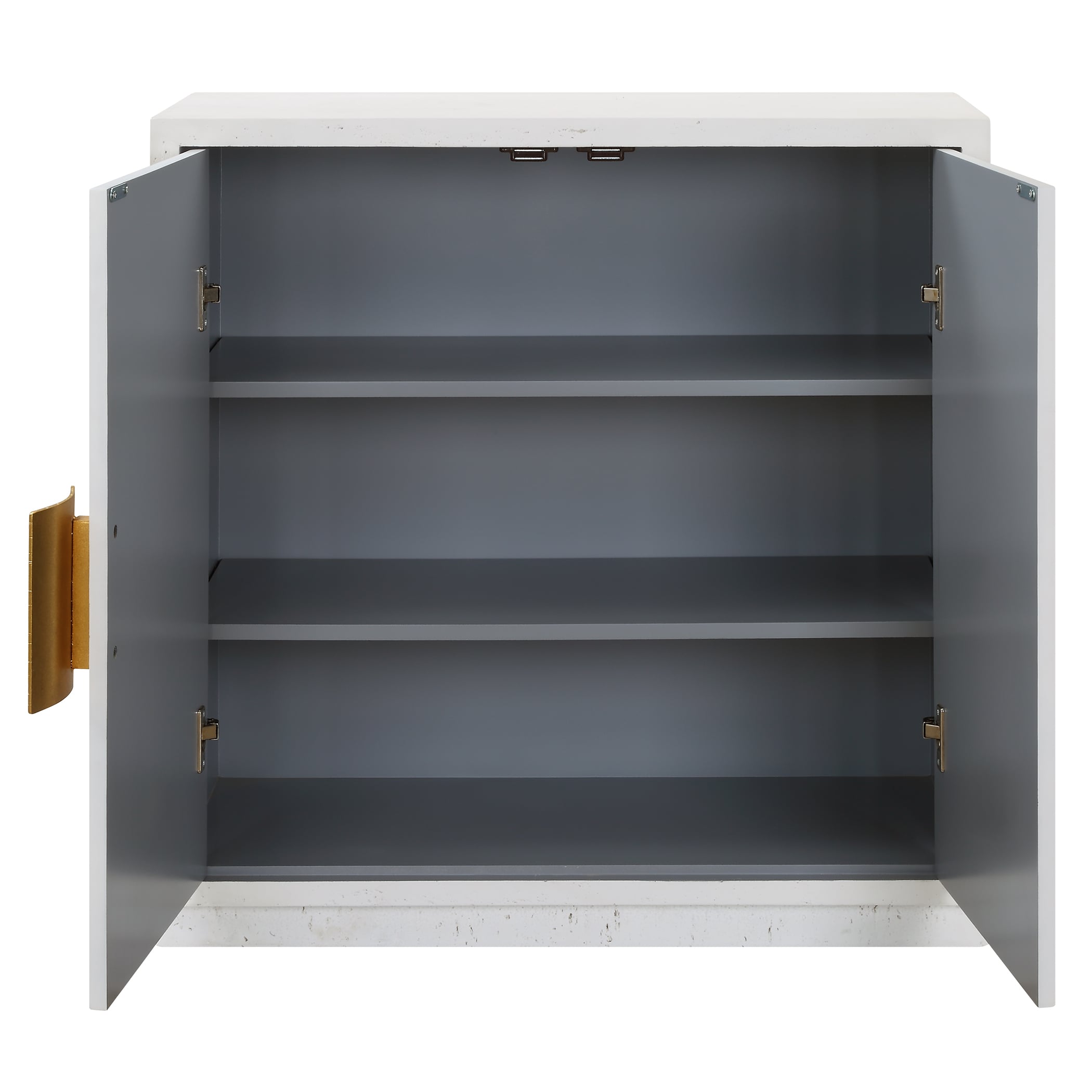 Emma 2 Door White Cabinet