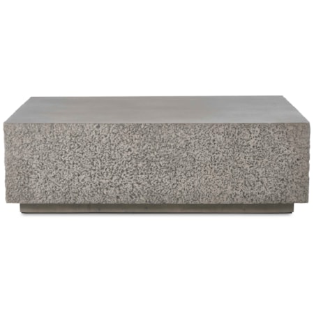 Hesston Outdoor Concrete Coffee Table