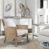 Uttermost Accent Furniture - Accent Chairs Encore Natural Armchair