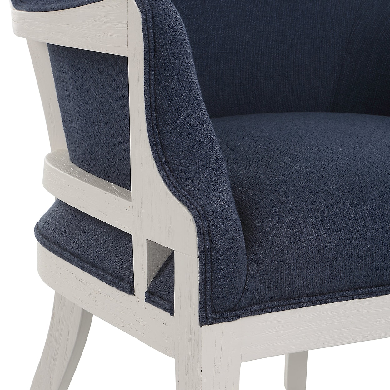 Uttermost Gordonston Gordonston Blue Fabric Accent Chair