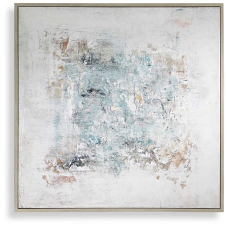 Find Me Here Abstract Framed Canvas Art