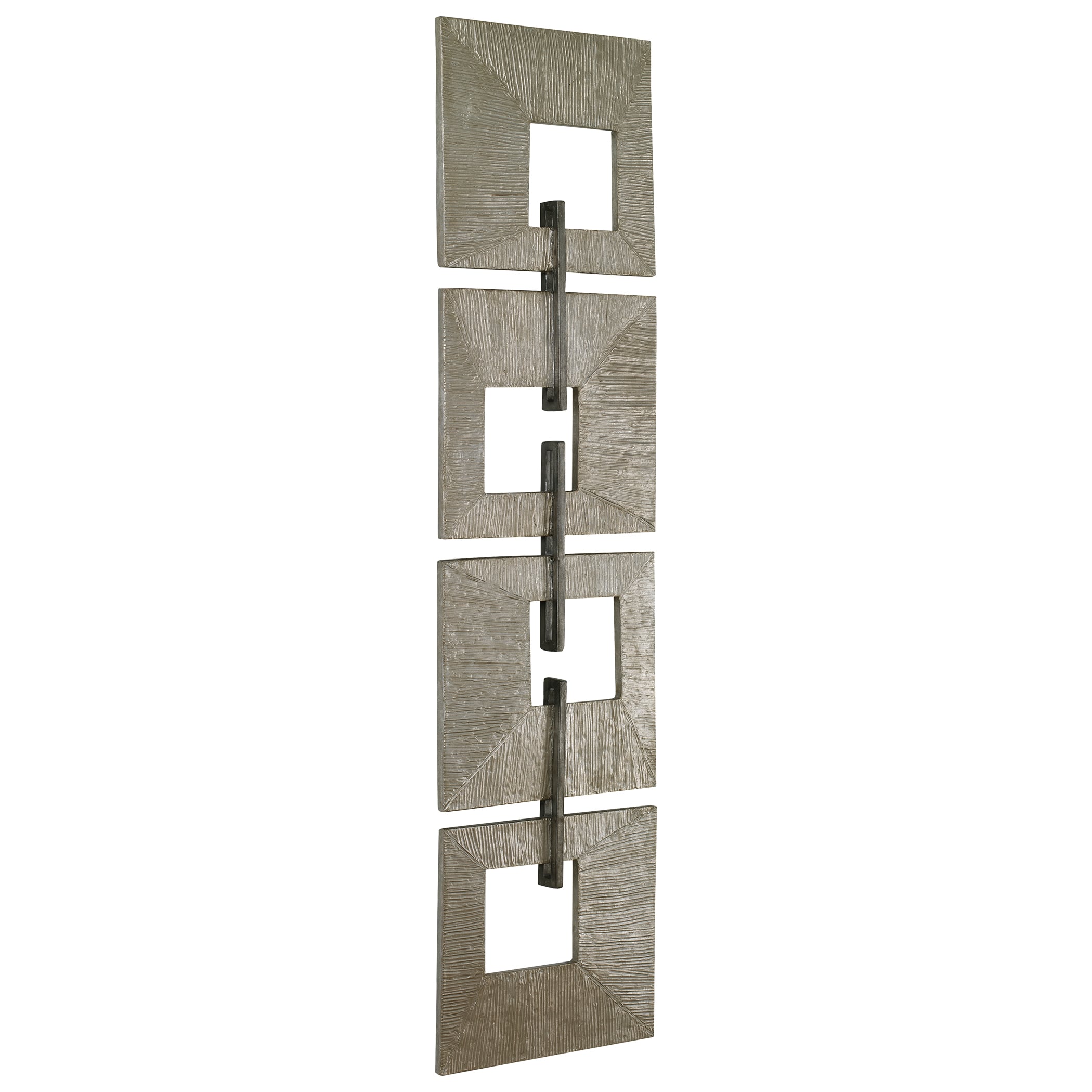Uttermost Linked Linked Champagne Metal Wall Decor