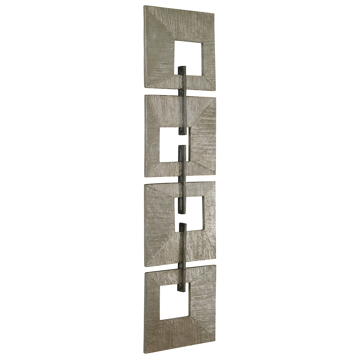 Uttermost Linked Linked Champagne Metal Wall Decor