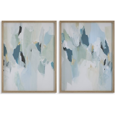 Abstract Framed Canvas Prints Set/2