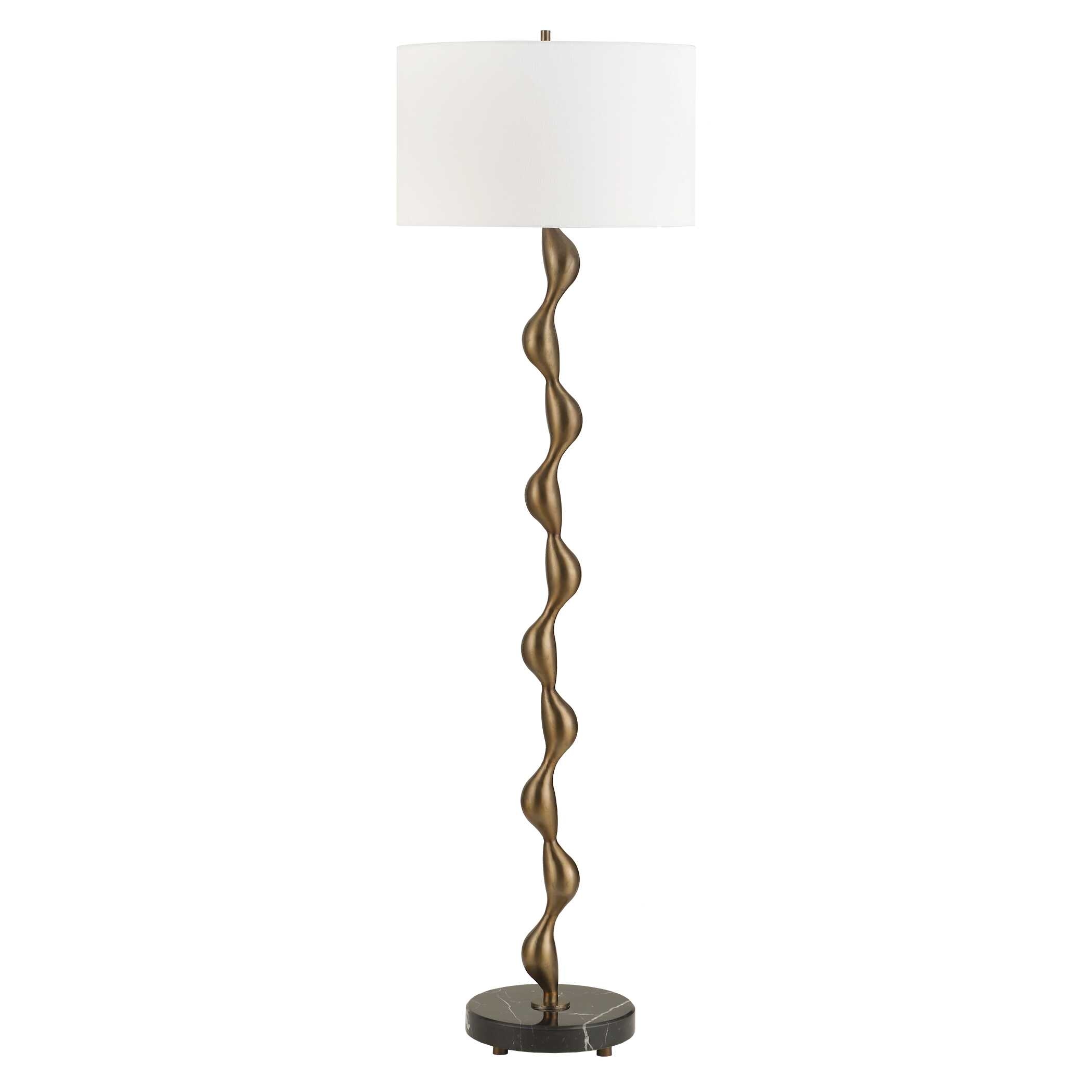 Uttermost Remolino Remolino Bronze Floor Lamp