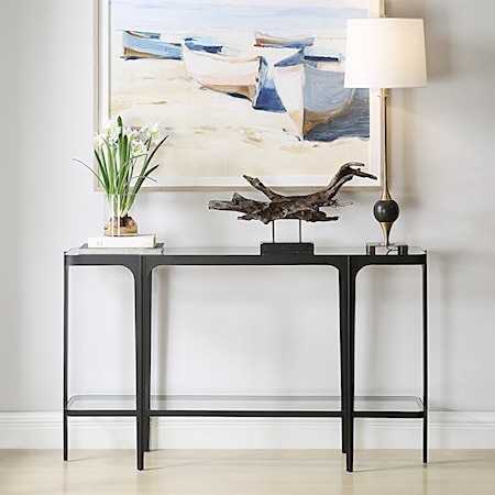 Atchison Iron Console Table