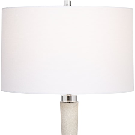 Kently White Marble Table Lamp