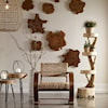 Uttermost Alternative Wall Decor Kalani Teak Wall Art (Set of 3)