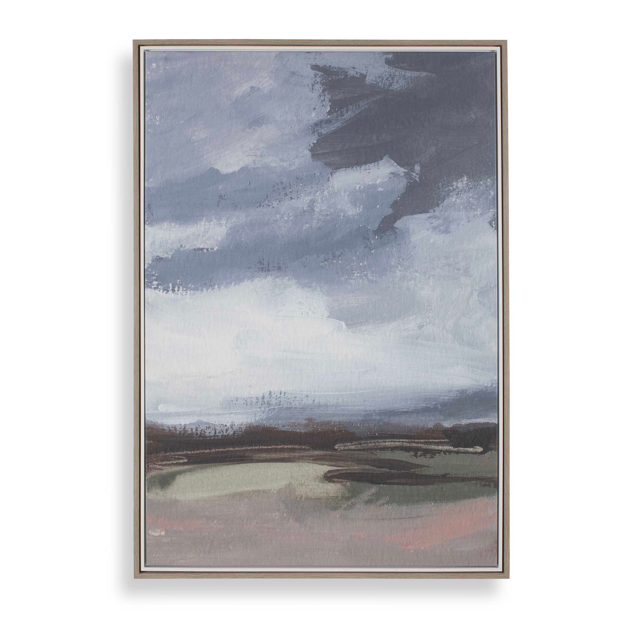 Bracing Framed Landscape Art