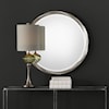 Uttermost Mirrors - Round Orion Silver Round Mirror