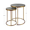 Uttermost Aragon Aragon Brass Nesting Tables