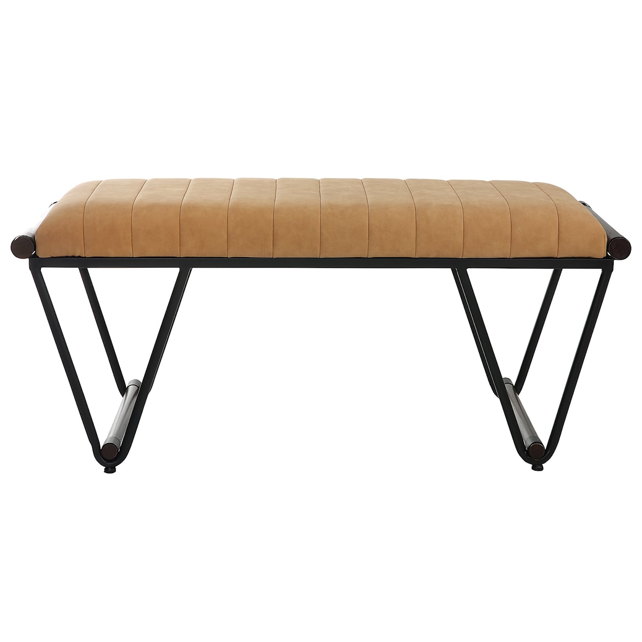 Uttermost Accent Furniture - Benches Woodstock Mid-Century Bench