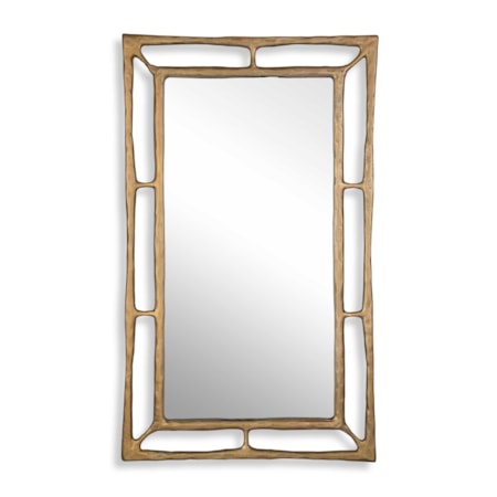 Felix Brass Rectangle Mirror