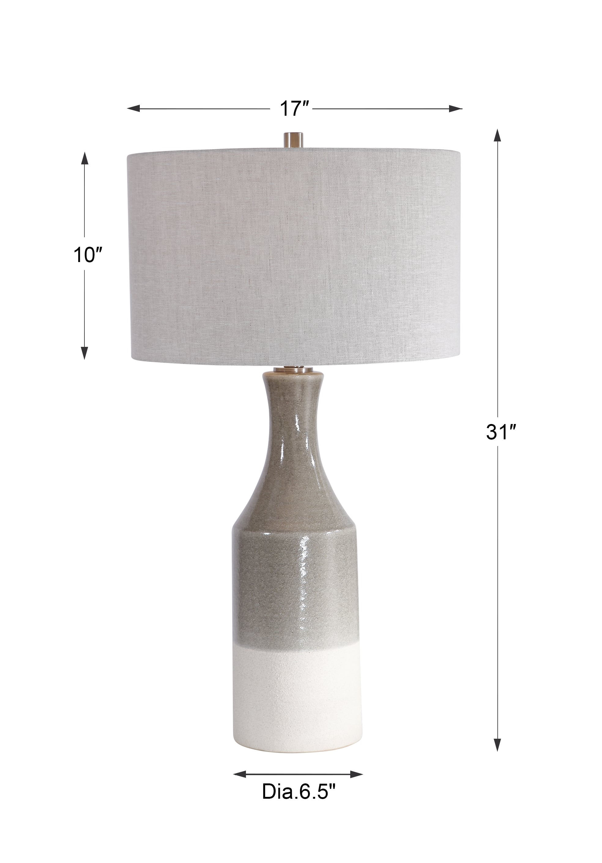 Uttermost Table Lamps Savin Ceramic Table Lamp
