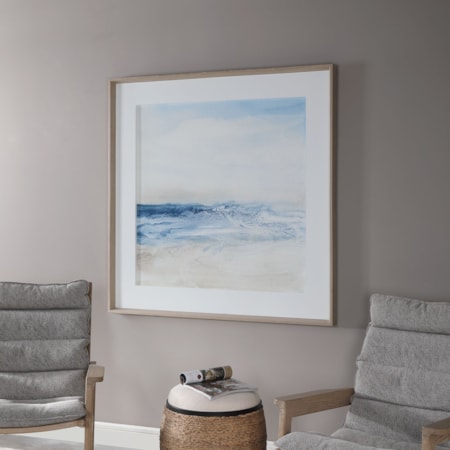 Surf And Sand Framed Print