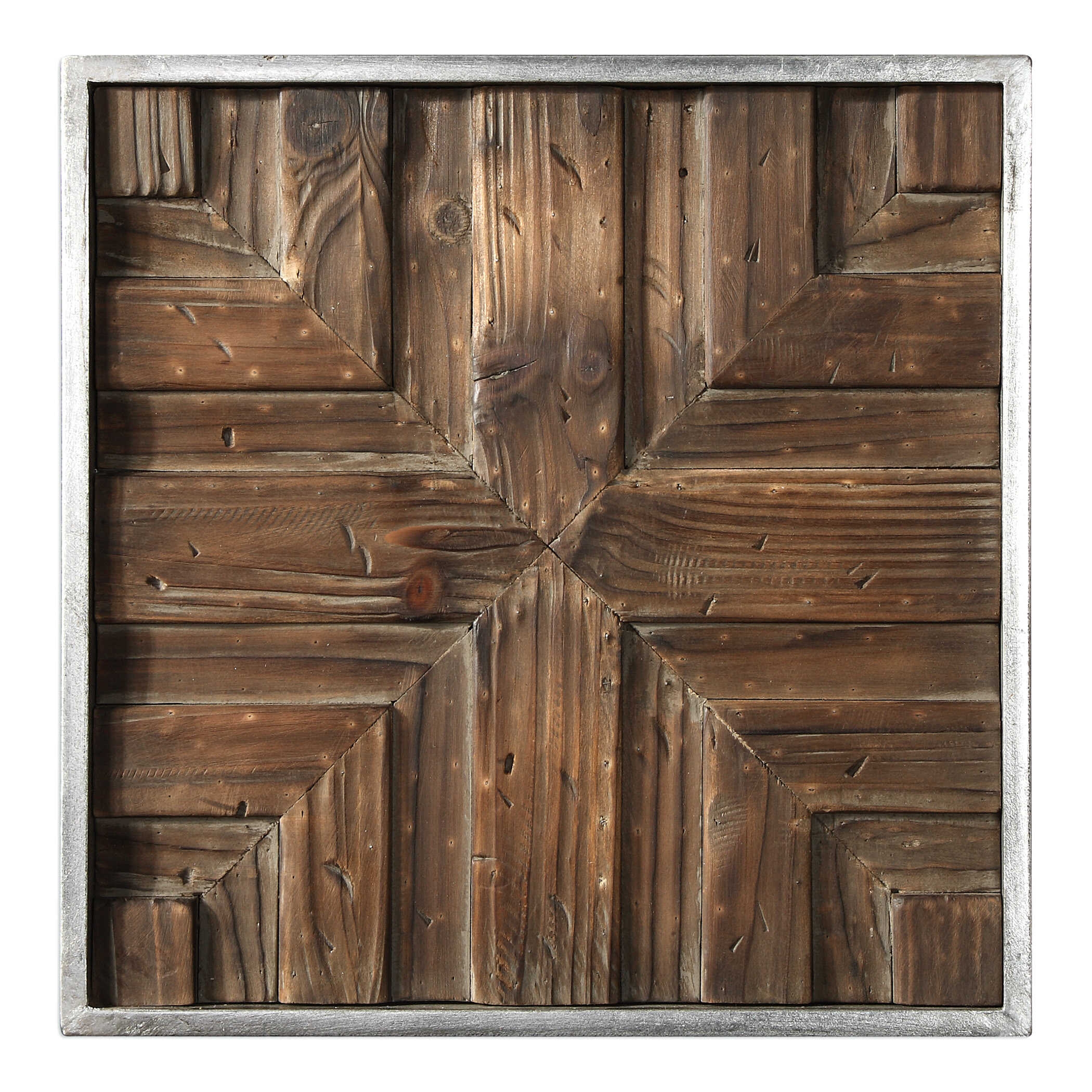 Uttermost Bryndle Bryndle Rustic Wooden Squares