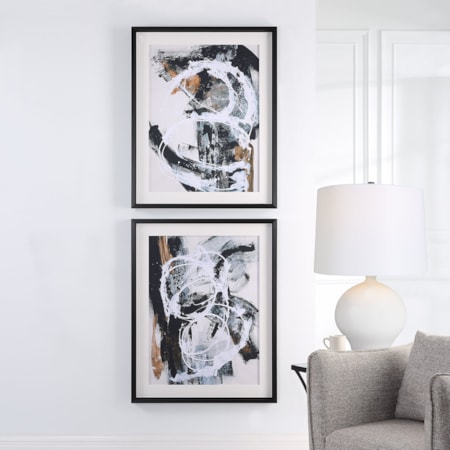 Abstract Prints- Set of 2