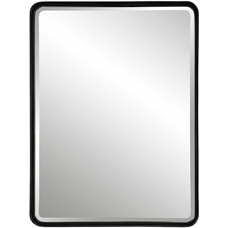 Crofton Black Large Mirror